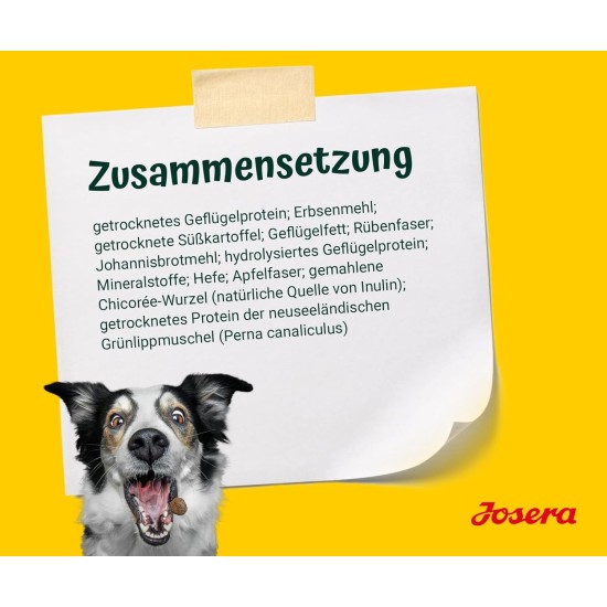 JOSERA Nature Energetic (1 x 12.5 kg) | Adult | Premium Dry Food for Adult & Sporty Dogs | Poultry & Peas & Sweet Potato - Without Potato | Grain-Free | Dog Food | Pack of 1 JOSERA Nature Energetic (1 x 12.5 kg) | Adult | Premium Dry Food for Adult & Sporty Dogs | Poultry & Peas & Sweet Potato - Without Potato | Grain-Free | Dog Food | Pack of 1