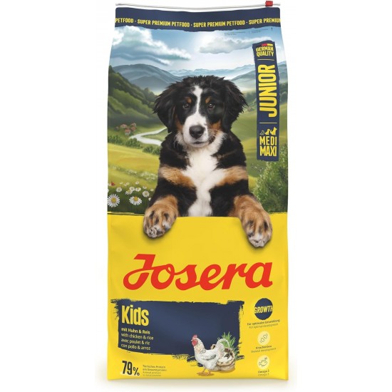 Josera Kids Puppy Food for Medium and Large Breeds, No Wheat, Super Premium Dry Food for Growing Dogs Josera Kids Puppy Food for Medium and Large Breeds, No Wheat, Super Premium Dry Food for Growing Dogs