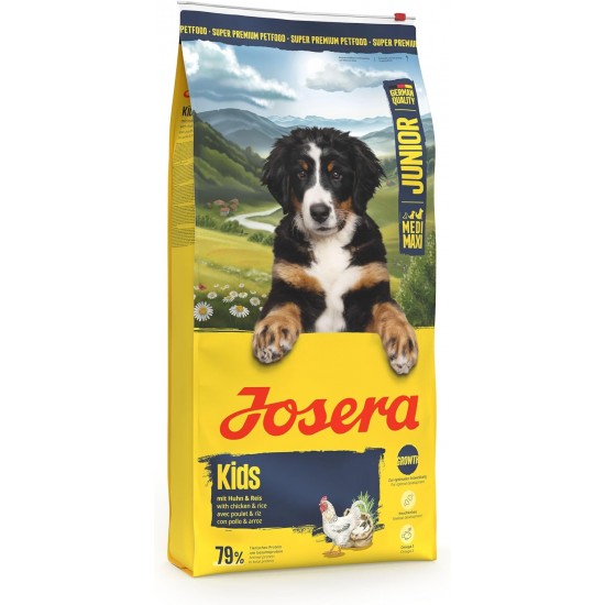 Josera Kids Puppy Food for Medium and Large Breeds, No Wheat, Super Premium Dry Food for Growing Dogs Josera Kids Puppy Food for Medium and Large Breeds, No Wheat, Super Premium Dry Food for Growing Dogs