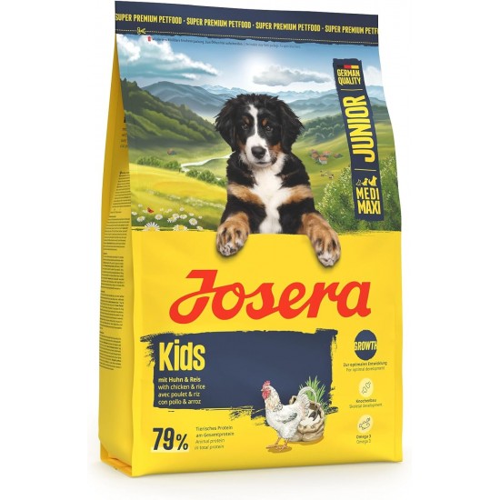 Josera Kids Puppy Food for Medium and Large Breeds, No Wheat, Super Premium Dry Food for Growing Dogs Josera Kids Puppy Food for Medium and Large Breeds, No Wheat, Super Premium Dry Food for Growing Dogs