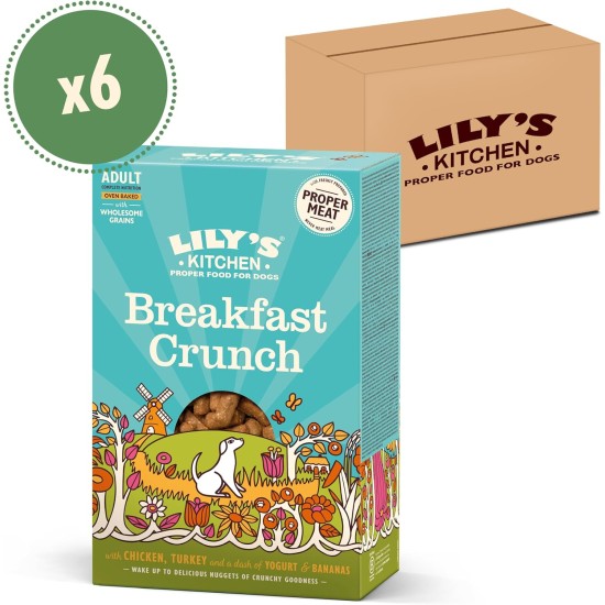 Lily's Kitchen Breakfast Crunch Dry Food for Dogs 800g Lily's Kitchen Breakfast Crunch Dry Food for Dogs 800g