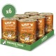 Lily's Kitchen Natural Wet Food for Adult Dogs Tin - Beef Goulash - Dog Food Grain-Free Recipe (6 x 400 g Cans) Lily's Kitchen Natural Wet Food for Adult Dogs Tin - Beef Goulash - Dog Food Grain-Free Recipe (6 x 400 g Cans)