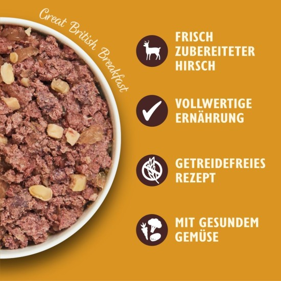 Lily's Kitchen Natural Wet Food for Adult Dogs Tin - Beef Goulash - Dog Food Grain-Free Recipe (6 x 400 g Cans) Lily's Kitchen Natural Wet Food for Adult Dogs Tin - Beef Goulash - Dog Food Grain-Free Recipe (6 x 400 g Cans)