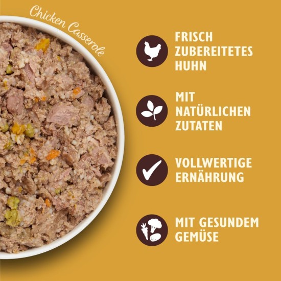 Lily's Kitchen Natural Wet Food for Adult Dogs Tin - Beef Goulash - Dog Food Grain-Free Recipe (6 x 400 g Cans) Lily's Kitchen Natural Wet Food for Adult Dogs Tin - Beef Goulash - Dog Food Grain-Free Recipe (6 x 400 g Cans)