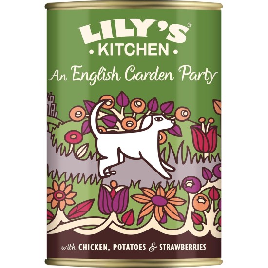 Lily's Kitchen Natural Wet Food for Adult Dogs Tin - Beef Goulash - Dog Food Grain-Free Recipe (6 x 400 g Cans) Lily's Kitchen Natural Wet Food for Adult Dogs Tin - Beef Goulash - Dog Food Grain-Free Recipe (6 x 400 g Cans)