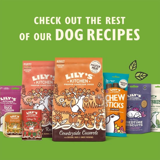 Lily's Kitchen Natural Wet Food for Adult Dogs Tin - Beef Goulash - Dog Food Grain-Free Recipe (6 x 400 g Cans) Lily's Kitchen Natural Wet Food for Adult Dogs Tin - Beef Goulash - Dog Food Grain-Free Recipe (6 x 400 g Cans)