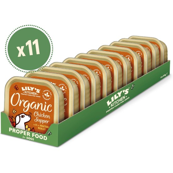 Lily's Kitchen Organic Chicken and Vegetable Bake, 7 kg Lily's Kitchen Organic Chicken and Vegetable Bake, 7 kg