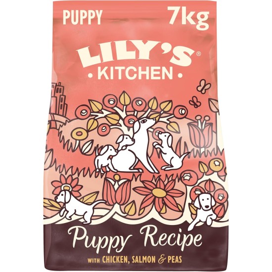 Lily's Kitchen Puppy Chicken and Salmon Complete Dry Dog Food (2.5 kg) Lily's Kitchen Puppy Chicken and Salmon Complete Dry Dog Food (2.5 kg)