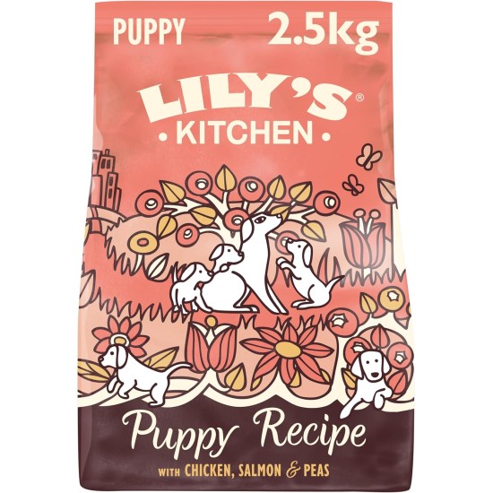Lily's Kitchen Puppy Chicken and Salmon Complete Dry Dog Food (2.5 kg) Lily's Kitchen Puppy Chicken and Salmon Complete Dry Dog Food (2.5 kg)