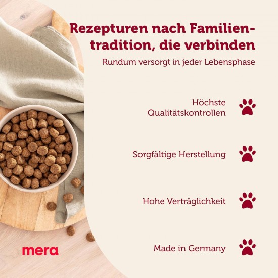 MERA Essential Soft Chunks (12.5 kg), Dry Dog Food for All Dog Breeds, Dry Food with Poultry Protein, Healthy Food with Omega-3 and Omega-6, Croquettes Semi-Moist MERA Essential Soft Chunks (12.5 kg), Dry Dog Food for All Dog Breeds, Dry Food with Poultry Protein, Healthy Food with Omega-3 and Omega-6, Croquettes Semi-Moist