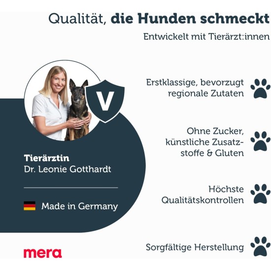 MERA Pure Sensitive Insect Protein Dog Food, Dry Food with Insect Protein for Sensitive Dogs, Hypoallergenic and Environmentally Friendly (12.5 kg) MERA Pure Sensitive Insect Protein Dog Food, Dry Food with Insect Protein for Sensitive Dogs, Hypoallergenic and Environmentally Friendly (12.5 kg)