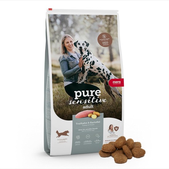 Mera Dog 12.5 kg dog food Pure Sensitive Fresh Meat Turkey & Potato Mera Dog 12.5 kg dog food Pure Sensitive Fresh Meat Turkey & Potato