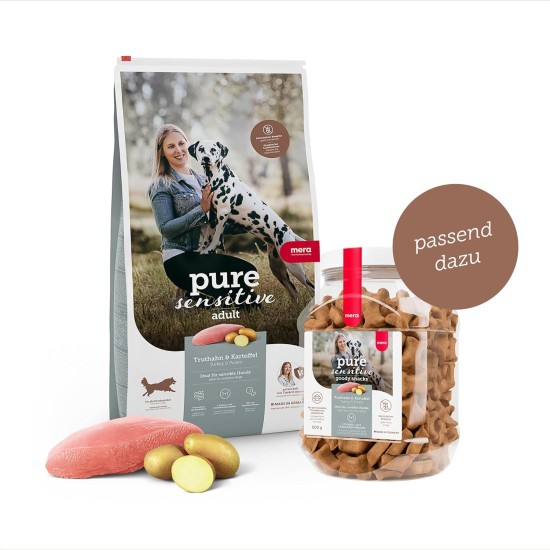 Mera Dog Food Pure Sensitive Fresh Meat Turkey & Potato – 4 kg Mera Dog Food Pure Sensitive Fresh Meat Turkey & Potato – 4 kg