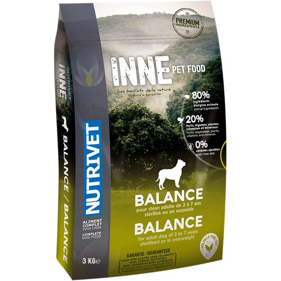 NUTRI-VET nutrivet Inne Balance Sterilise for Dogs 12 kg Bag NUTRI-VET nutrivet Inne Balance Sterilise for Dogs 12 kg Bag