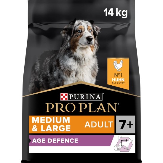 PRO PLAN 7+ Senior Medium and Large Dry Dog Food Chicken 14kg PRO PLAN 7+ Senior Medium and Large Dry Dog Food Chicken 14kg
