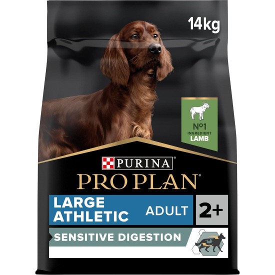 PRO PLAN Athletic Sensitive Large Adult Dry Dog Food Lamb 14kg PRO PLAN Athletic Sensitive Large Adult Dry Dog Food Lamb 14kg