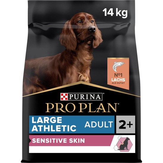 PRO PLAN Athletic Sensitive Large Adult Dry Dog Food Salmon 14kg PRO PLAN Athletic Sensitive Large Adult Dry Dog Food Salmon 14kg