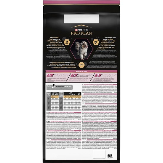 PRO PLAN Medium Puppy Sensitive Skin Dry Dog Food Salmon 12kg PRO PLAN Medium Puppy Sensitive Skin Dry Dog Food Salmon 12kg