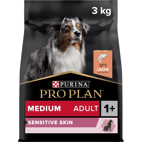 PRO PLAN Sensitive Skin Medium Adult Dry Dog Food Salmon 14kg PRO PLAN Sensitive Skin Medium Adult Dry Dog Food Salmon 14kg