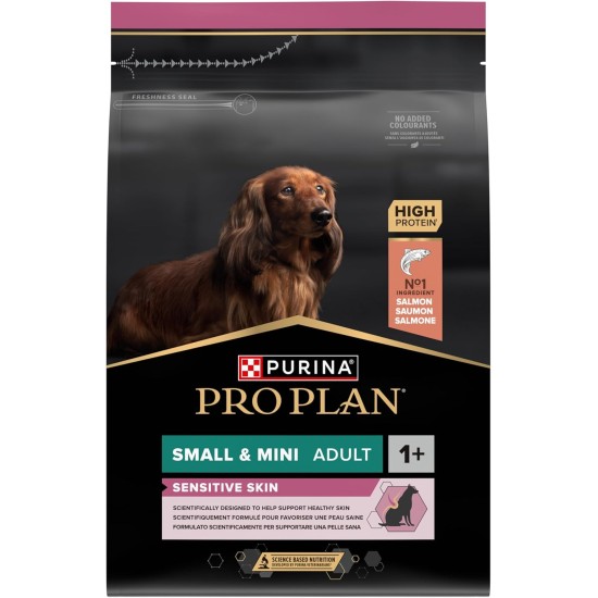 PRO PLAN Small Adult Sensitive Skin Dry Dog Food Salmon 3kg PRO PLAN Small Adult Sensitive Skin Dry Dog Food Salmon 3kg