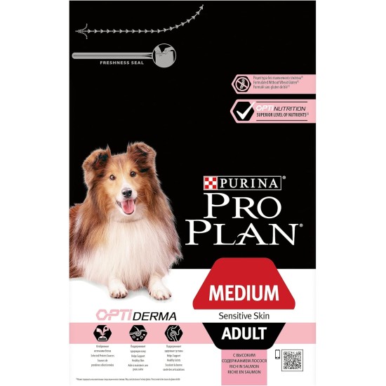 PRO PLAN Small Adult Sensitive Skin Dry Dog Food Salmon 3kg PRO PLAN Small Adult Sensitive Skin Dry Dog Food Salmon 3kg