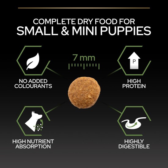 PRO PLAN Small and Mini Puppy Dry Dog Food Chicken 3kg PRO PLAN Small and Mini Puppy Dry Dog Food Chicken 3kg