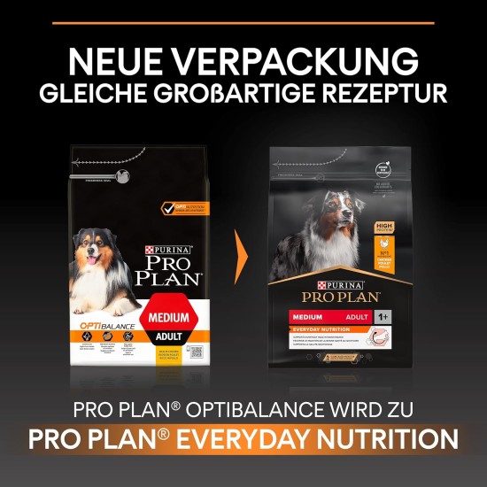 Pro Plan Adult Dog Food Chicken, Medium, 14kg Pro Plan Adult Dog Food Chicken, Medium, 14kg