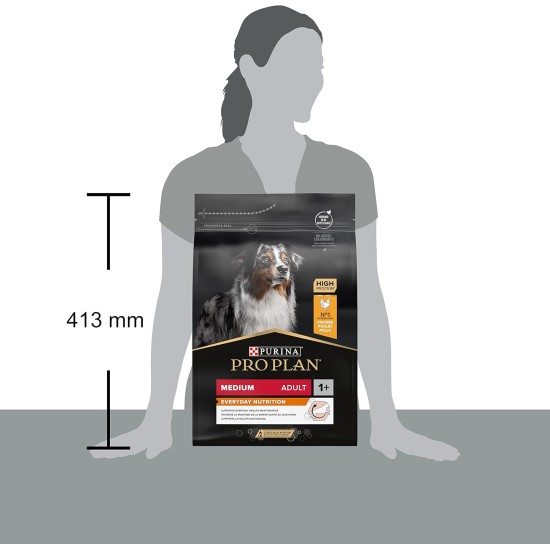 Pro Plan Adult Dog Food Chicken, Medium, 14kg Pro Plan Adult Dog Food Chicken, Medium, 14kg