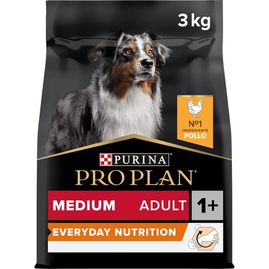 Purina ProPlan Medium Balance dog food Adult Chicken 4 x 3 kg Purina ProPlan Medium Balance dog food Adult Chicken 4 x 3 kg