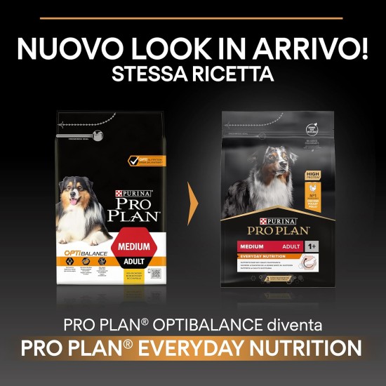 Purina ProPlan Medium Balance dog food Adult Chicken 4 x 3 kg Purina ProPlan Medium Balance dog food Adult Chicken 4 x 3 kg