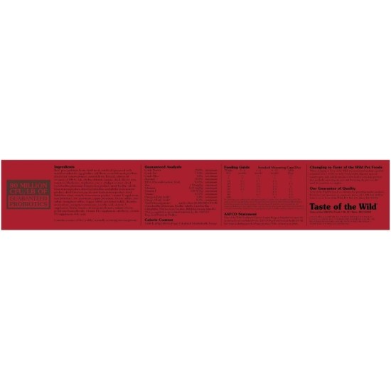 Taste of the Wild Complete Dry High Prairie with Roasted Venison and Bison Dog Food, 2 kg Taste of the Wild Complete Dry High Prairie with Roasted Venison and Bison Dog Food, 2 kg