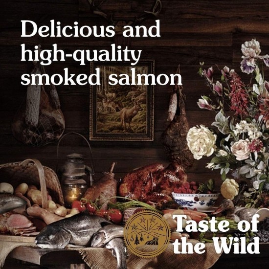 Taste of the Wild Complete Dry Pacific Stream with Smoked Salmon Puppy Food, 2 kg Taste of the Wild Complete Dry Pacific Stream with Smoked Salmon Puppy Food, 2 kg