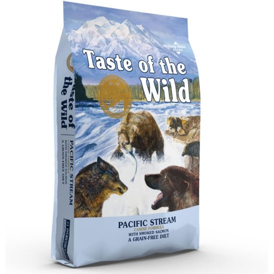 Taste of the Wild Complete Dry Pacific Stream with Smoked Salmon Puppy Food, 2 kg Taste of the Wild Complete Dry Pacific Stream with Smoked Salmon Puppy Food, 2 kg