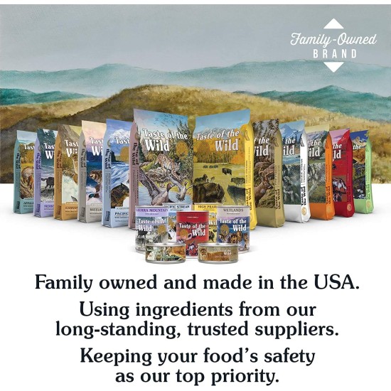 Taste of the Wild Complete Dry Wetlands with Roasted Fowl Dog Food, 2 kg Taste of the Wild Complete Dry Wetlands with Roasted Fowl Dog Food, 2 kg