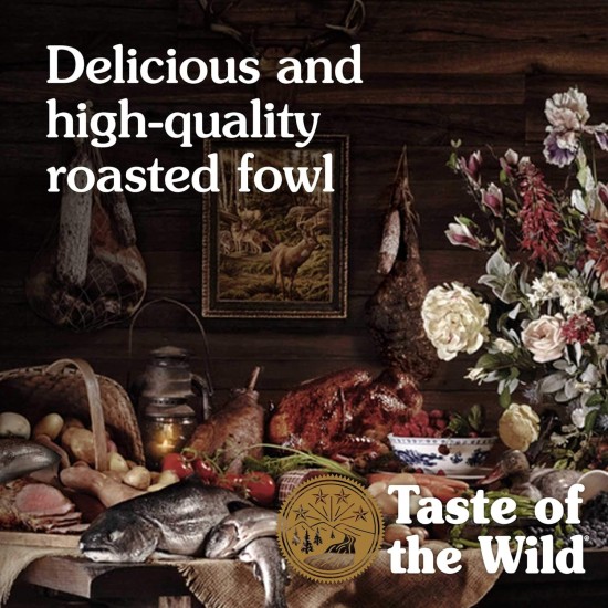 Taste of the Wild Complete Dry Wetlands with Roasted Fowl Dog Food, 2 kg Taste of the Wild Complete Dry Wetlands with Roasted Fowl Dog Food, 2 kg