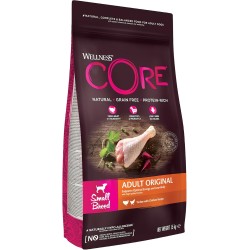 Wellness Core Small Breed Dry, Grain-Free Dog Food for Small Dogs with High Meat Content, Various Varieties Wellness Core Small Breed Dry, Grain-Free Dog Food for Small Dogs with High Meat Content, Various Varieties