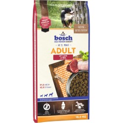 bosch HPC Adult Dog Food with Lamb and Rice, Dry Dog Food for Adult Dogs of all Breeds, 1 x 15 kg bosch HPC Adult Dog Food with Lamb and Rice, Dry Dog Food for Adult Dogs of all Breeds, 1 x 15 kg