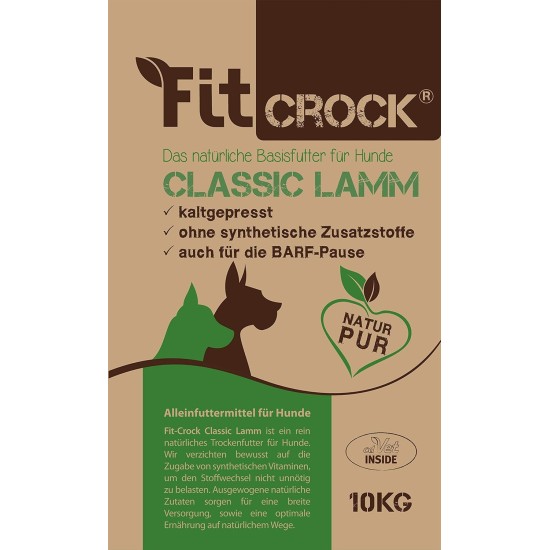 cdVet Fit-Crock Classic Lamb 10kg cdVet Fit-Crock Classic Lamb 10kg