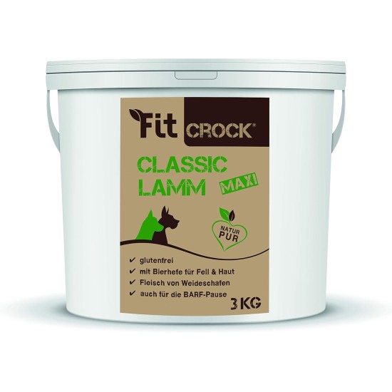cdVet Fit-Crock Classic Lamb 10kg cdVet Fit-Crock Classic Lamb 10kg