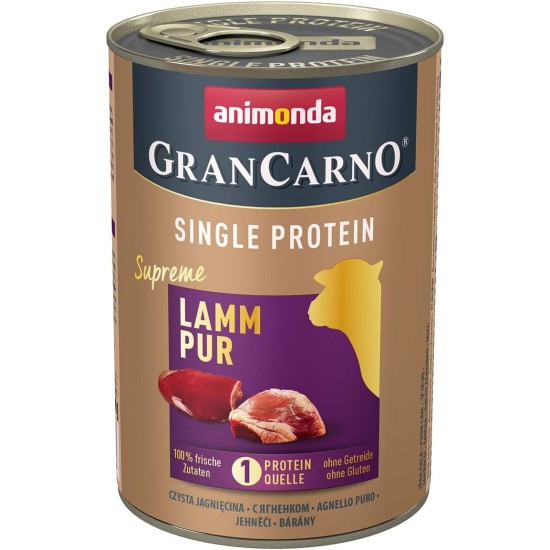 ANIMONDA Gran Carno Adult Single Protein Dog Food, Wet Food for Adult Dogs ANIMONDA Gran Carno Adult Single Protein Dog Food, Wet Food for Adult Dogs