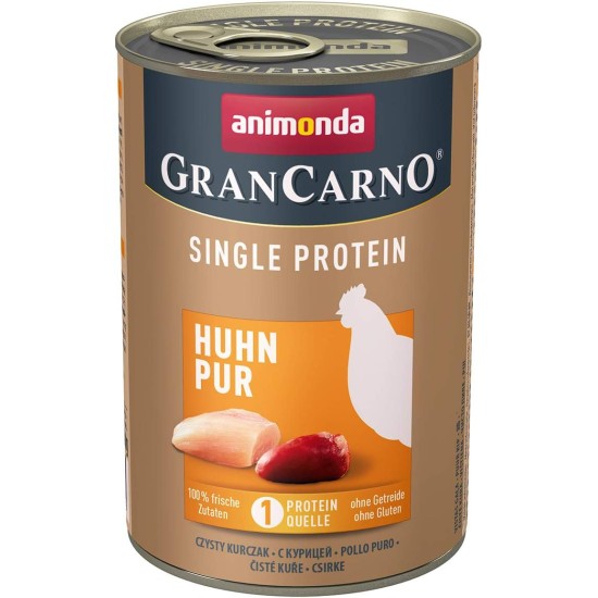 ANIMONDA Gran Carno Adult Single Protein Dog Food, Wet Food for Adult Dogs ANIMONDA Gran Carno Adult Single Protein Dog Food, Wet Food for Adult Dogs
