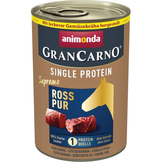 ANIMONDA Gran Carno Adult Single Protein Dog Food, Wet Food for Adult Dogs ANIMONDA Gran Carno Adult Single Protein Dog Food, Wet Food for Adult Dogs