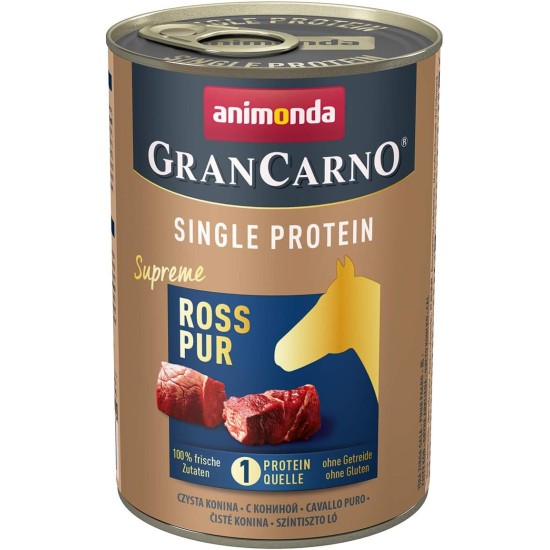 ANIMONDA Gran Carno Adult Single Protein Dog Food, Wet Food for Adult Dogs ANIMONDA Gran Carno Adult Single Protein Dog Food, Wet Food for Adult Dogs