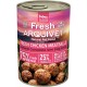 ARQUIVET Fresh Chicken Meatballs - Tins of Meatballs with Chicken, Carrot and Peas - Pack of 6 Units x 400 g - Wet Food for Dogs, All Breeds ARQUIVET Fresh Chicken Meatballs - Tins of Meatballs with Chicken, Carrot and Peas - Pack of 6 Units x 400 g - Wet Food for Dogs, All Breeds