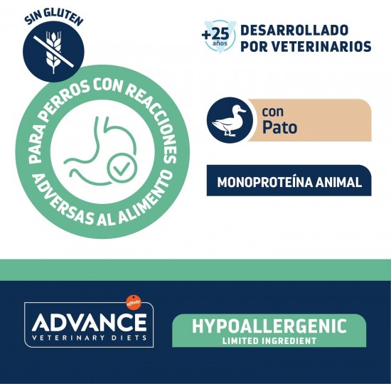 Advance Diets Wet Dog Food - Hypoallergenic Limited Ingredient Trout - 6 Packs of 400g Advance Diets Wet Dog Food - Hypoallergenic Limited Ingredient Trout - 6 Packs of 400g