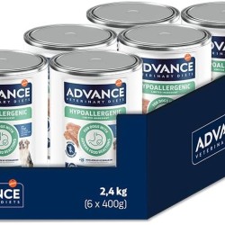 Advance Diets Wet Dog Food - Hypoallergenic Limited Ingredient Trout - 6 Packs of 400g Advance Diets Wet Dog Food - Hypoallergenic Limited Ingredient Trout - 6 Packs of 400g