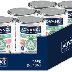 Advance Diets Wet Dog Food - Hypoallergenic with Pig - 6 Packs of 400g Advance Diets Wet Dog Food - Hypoallergenic with Pig - 6 Packs of 400g