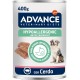 Advance Diets Wet Dog Food - Hypoallergenic with Pig - 6 Packs of 400g