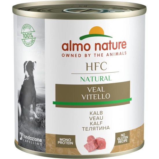 Almo Nature HFC Natural- Beef- Wet Dog Food (Pack of 12 x 280g tins) Almo Nature HFC Natural- Beef- Wet Dog Food (Pack of 12 x 280g tins)