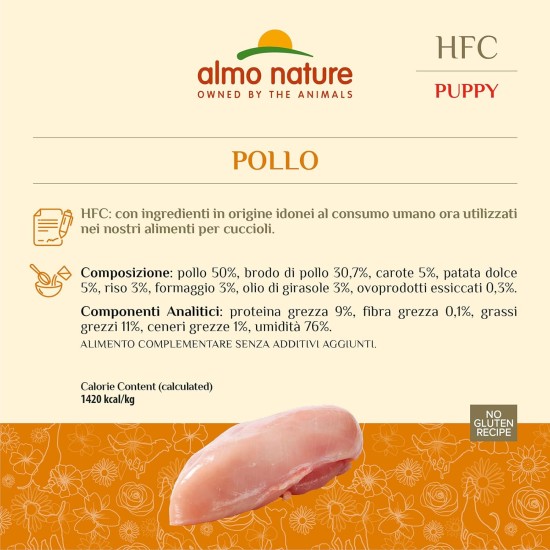 Almo Nature HFC Natural- Beef- Wet Dog Food (Pack of 12 x 280g tins) Almo Nature HFC Natural- Beef- Wet Dog Food (Pack of 12 x 280g tins)